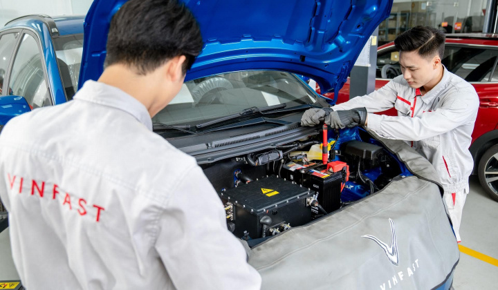 VinFast triển khai hệ thống "xưởng dịch vụ không ngày nghỉ"